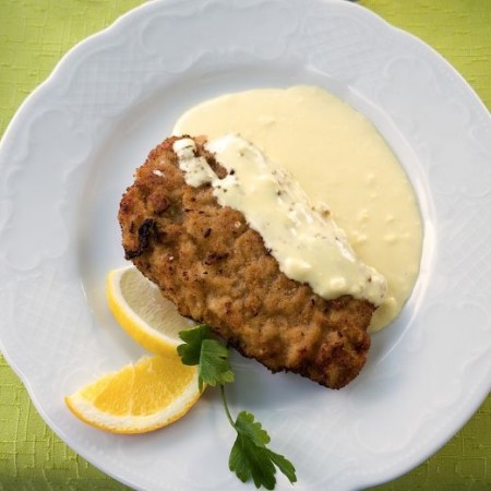 Cordon bleu de veau au fromage à raclette